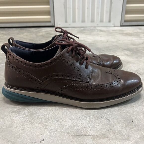 Cole Haan Men's Grand Evolution Wingtip Oxford Style C35907 Size 12 - Picture 5 of 8